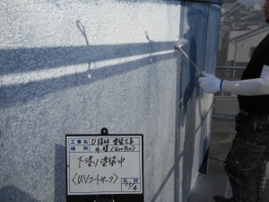 姫路市　雨漏り箇所を修繕して散水調査後に外壁塗装工事