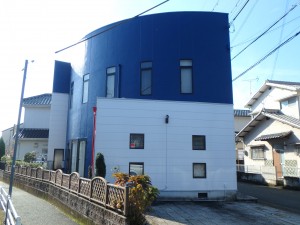 姫路市　雨漏り箇所を修繕して散水調査後に外壁塗装工事