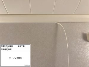 姫路市　多彩模様塗料でダイワハウス外壁塗装、防水工事、浴室コーキング補修