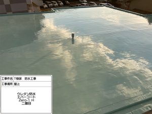 姫路市　戸建ての屋上防水工事（通気緩衝工法）