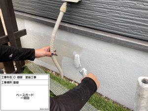 姫路市　外壁のコケ汚れを抑制してシックな雰囲気に大変身！グレー系の外壁屋根塗装