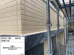 姫路市　レンガ調のサイディング外壁とモニエル瓦屋根塗装